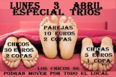Lunes especial trios